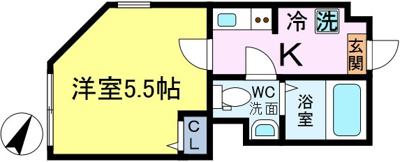 ベルグハイムの間取り