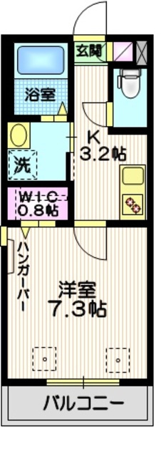 ハイム　ビバーチェの間取り|★最上階★南西角部屋２面採光★