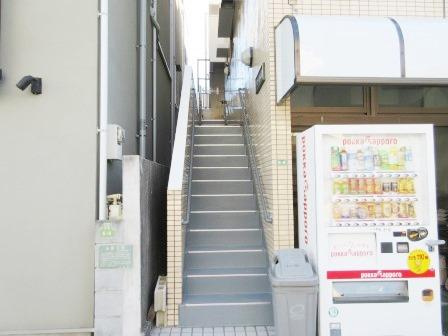 プリンス小石川のエントランス