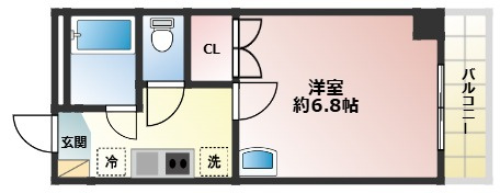 リッチライフ甲子園Ⅷの間取り