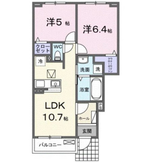 【間取り】 | ゾーナ・ヴェルデⅠ番館
