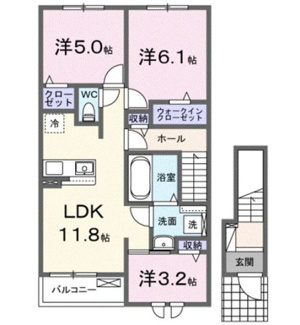 【間取り】 | ゾーナ・ヴェルデⅠ番館