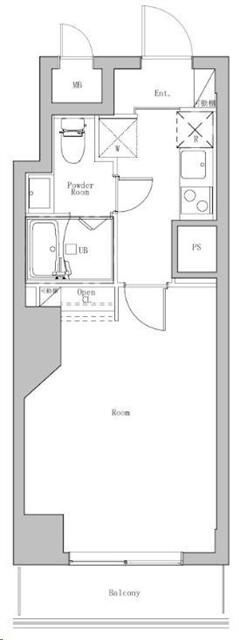 ライオンズマンション市谷薬王寺の間取り