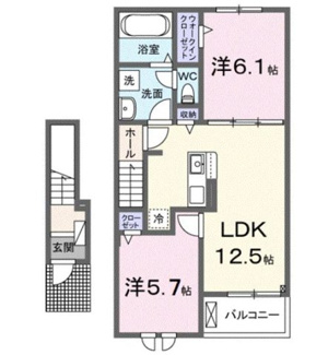 【間取り】 | ゾーナ・ヴェルデⅡ番館