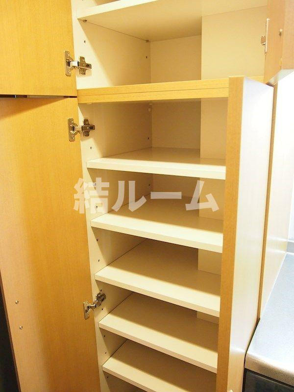 新宿区西落合２丁目の賃貸マンションの収納
