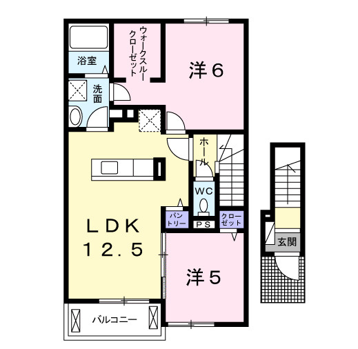 【間取り】 | レイ　グラン　イースト
