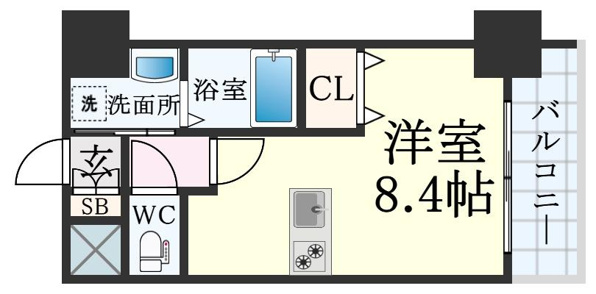 プレサンス三宮東アルバーナ