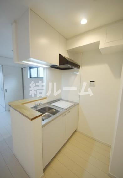 板橋区坂下１丁目のアパートのキッチン