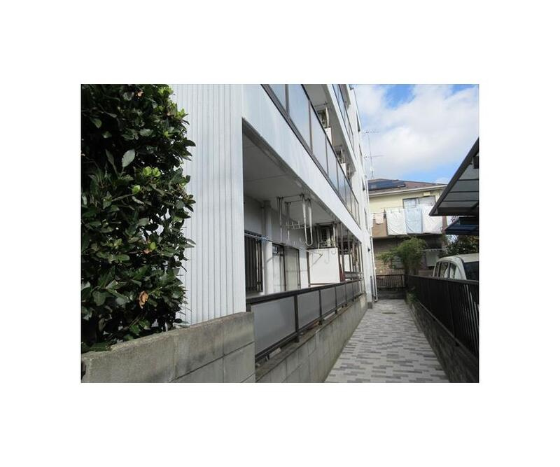 府中市四谷１丁目の賃貸マンションのバルコニー