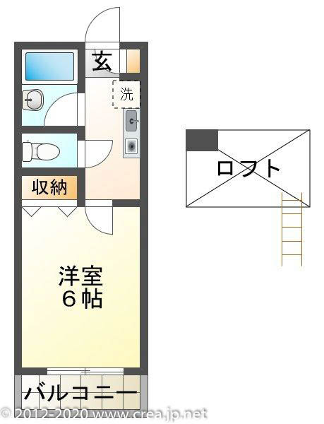 セナンハイツⅡの間取り
