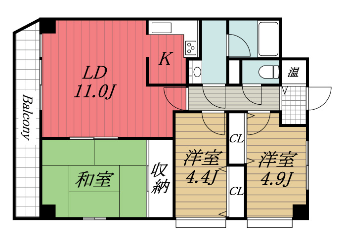 【間取り】