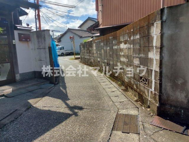 湊売り地の前面道路含む現地写真|前面道路含む現地写真です