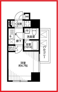 【間取り】 | プレール・ドゥーク森下Ⅱ
