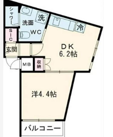 Ｐａｌｗａｙｓ高田馬場の間取り