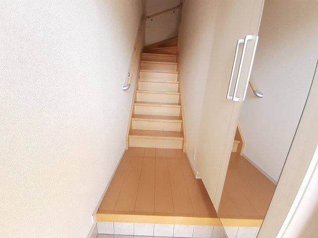 ハピネスメゾンＣの玄関