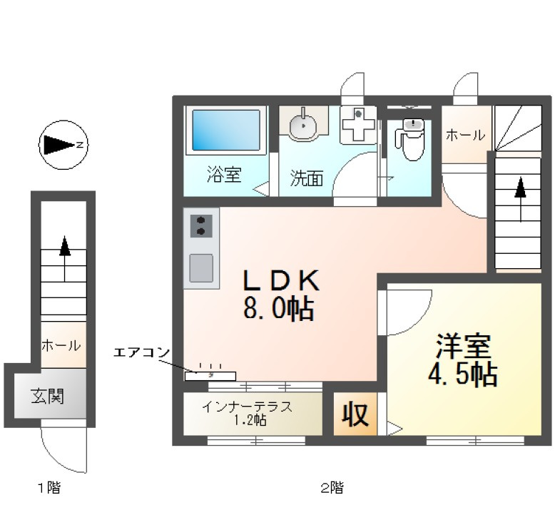 【仲介手数料：50％OFF】対象物件！の間取り