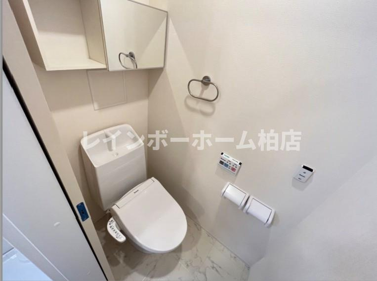 【仲介手数料：50％OFF】対象物件！のトイレ|シャワー付きトイレです