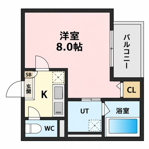 Jack meitokuⅠの間取り