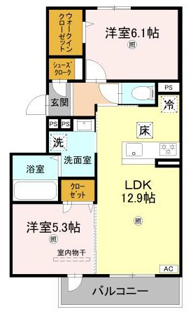 穂乃香Ⅰの間取り