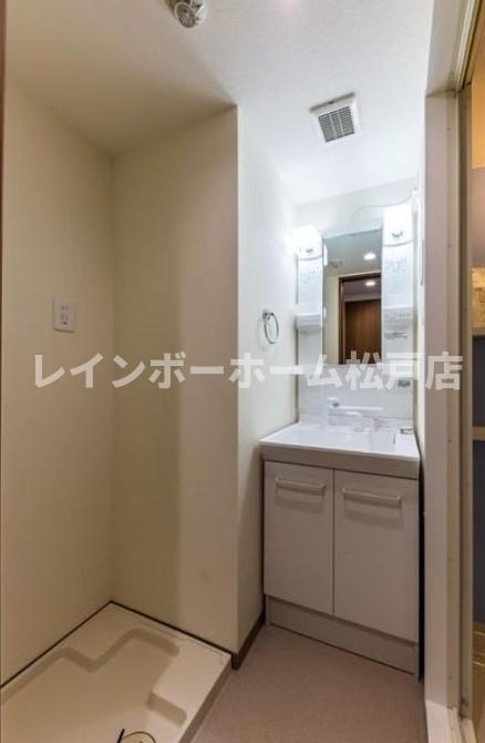 セナリオフォルム三郷中央の洗面所|洗面所です