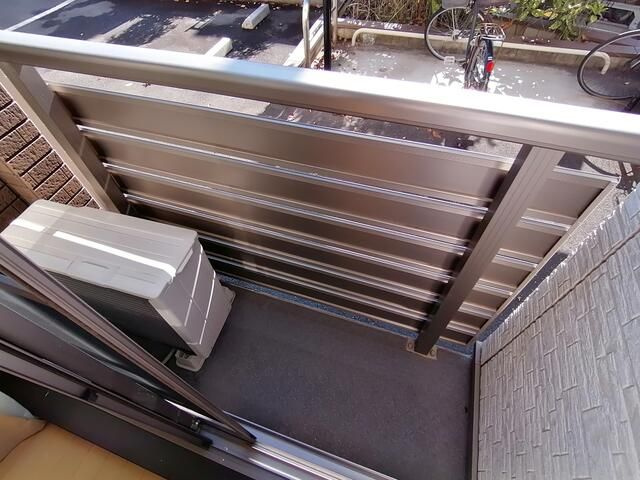 ガイア上池台のバルコニー