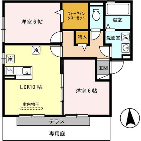 【間取り】 | セジュール輪