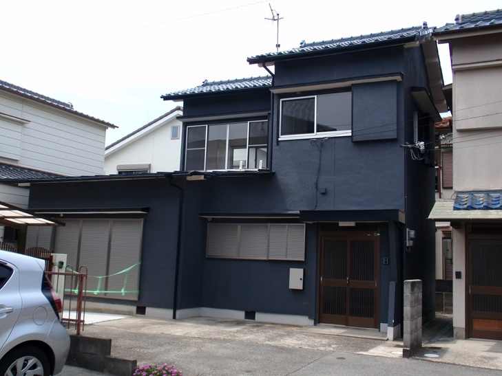 清水1号貸家の外観
