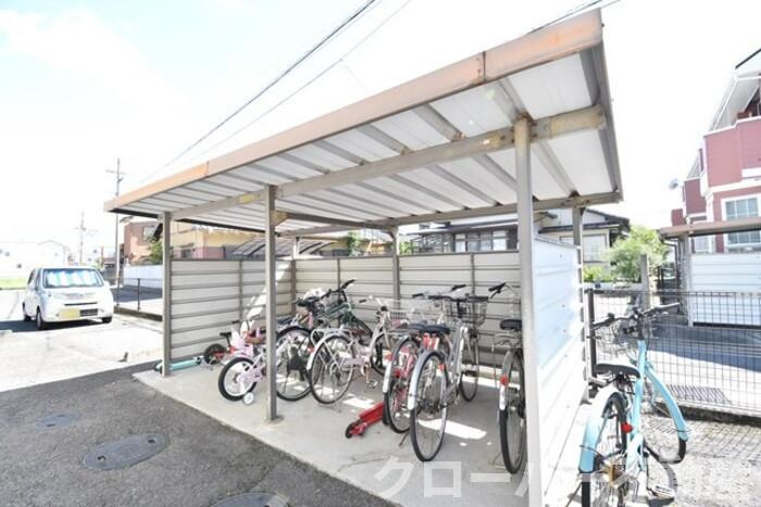 サニーハイム A棟のその他共用部分|駐輪場