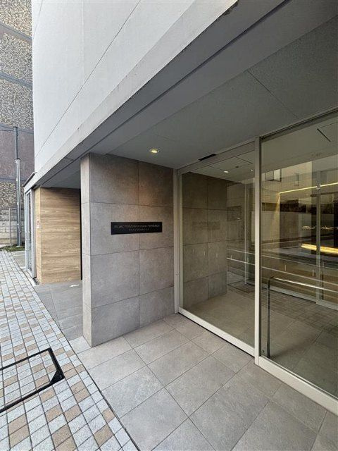 ブラウ戸越銀座テラスのエントランス|毎日通るエントランスはこのようになっています