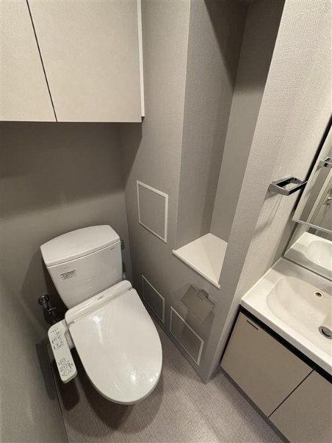 ブラウ戸越銀座テラスのトイレ|落ち着いたトイレです