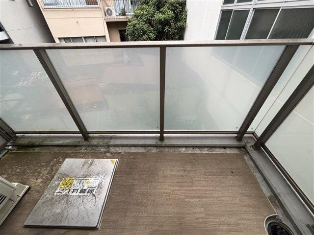 ブラウ戸越銀座テラスのバルコニー|バルコニー付きです