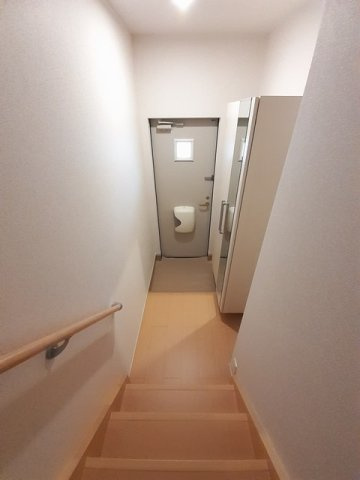 エアリー　カーサＡの玄関