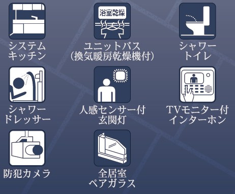 新築戸建・新築建売　会津若松市千石町第1　行仁小・第一中のその他|住宅設備