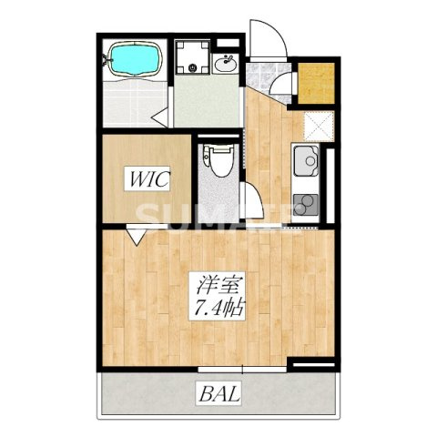 コンフォール　セイワの間取り|間取図です☆