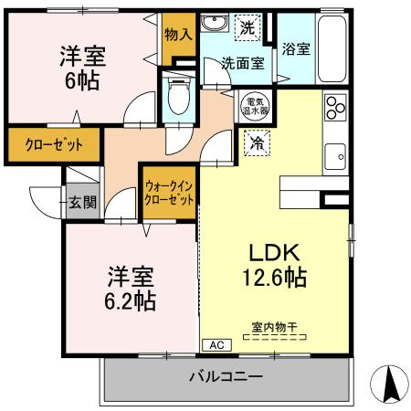 ピースプレイス の間取り