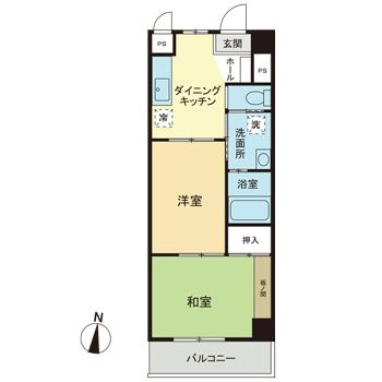 レジデンス船橋の間取り