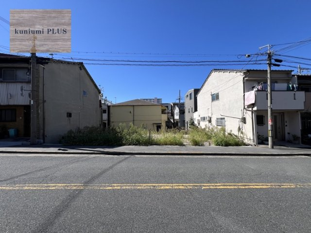 大阪市旭区生江1丁目の前面道路含む現地写真