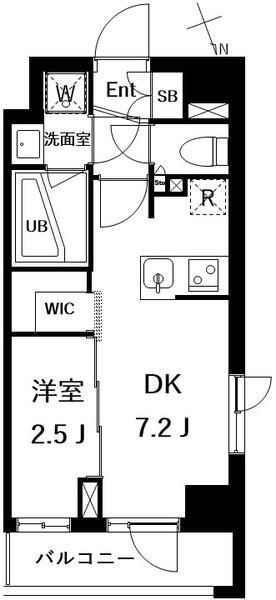 Ｌａ　Ｄｏｕｃｅｕｒ　志茂の間取り