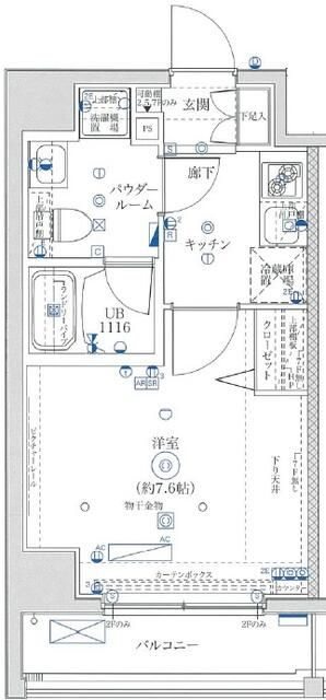 ユリカロゼＡＺＥＳＴ高島平の間取り