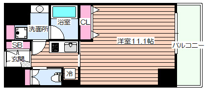 【間取り】 | アーバネックス淀屋橋