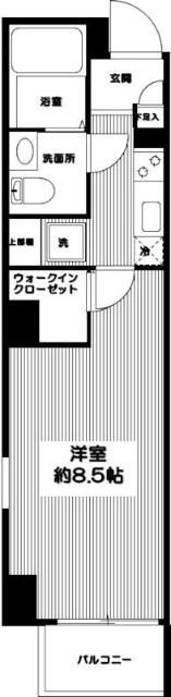 ボーテ大山の間取り