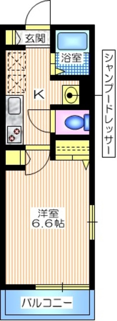 メゾンクレールの間取り