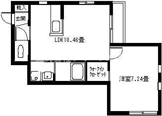 アメニティ本中山の間取り