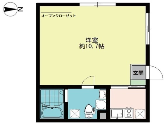 【間取り】 | クレア高円寺
