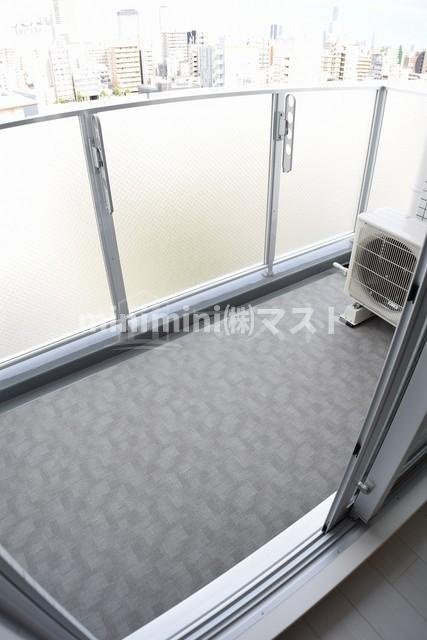 ＬＣ難波西Ⅱのバルコニー