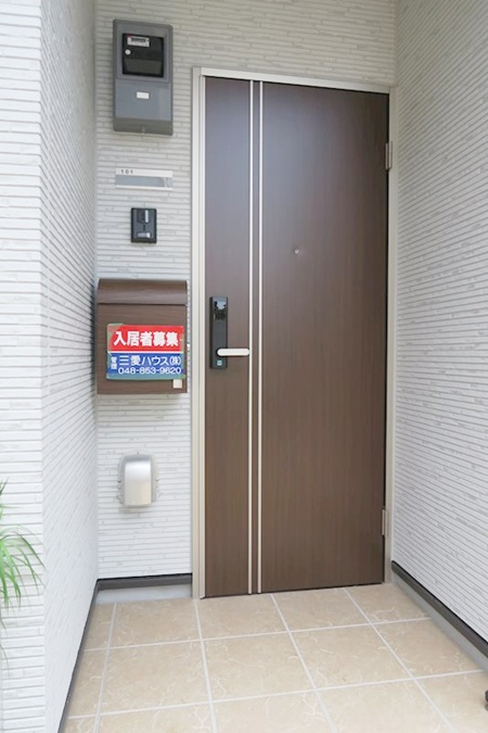 ウレシパモシリの玄関