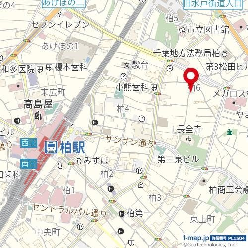 ストリームハイツの地図