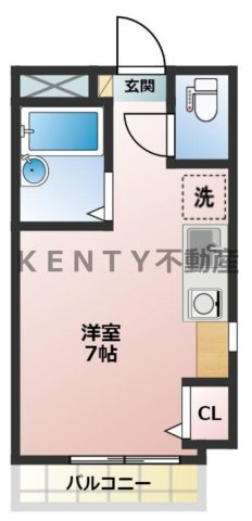 【間取り】 | 蓮沼ハイム