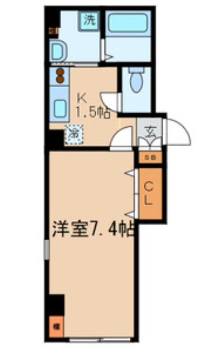 ＨＯＫＵＳＡＩ．Ｂ．Ｌ．Ｄの間取り