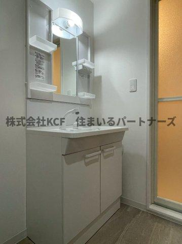 ラフィネの洗面所|忙しい朝には欠かせない洗面所です